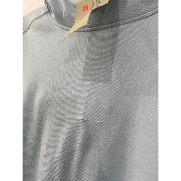 NWTD SWEATY BETTY Size 12 Sprinter Run Hoodie ALPINE BLUE MSRP $118 - Picture 15 of 16